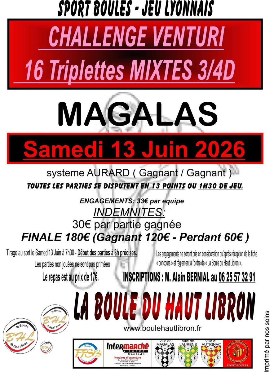 Triple mixte Magalas
