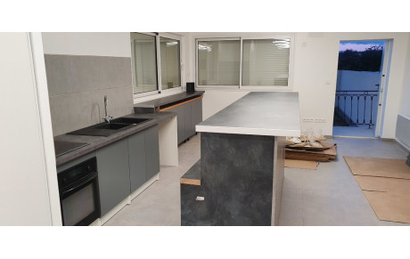 travaux: local de Magalas